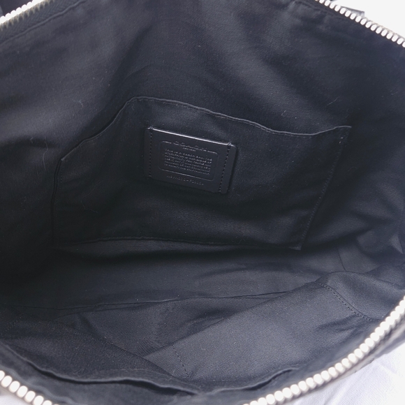 Coach Black and Gray Luxury Shoulder Bag - Picture 4 of 5